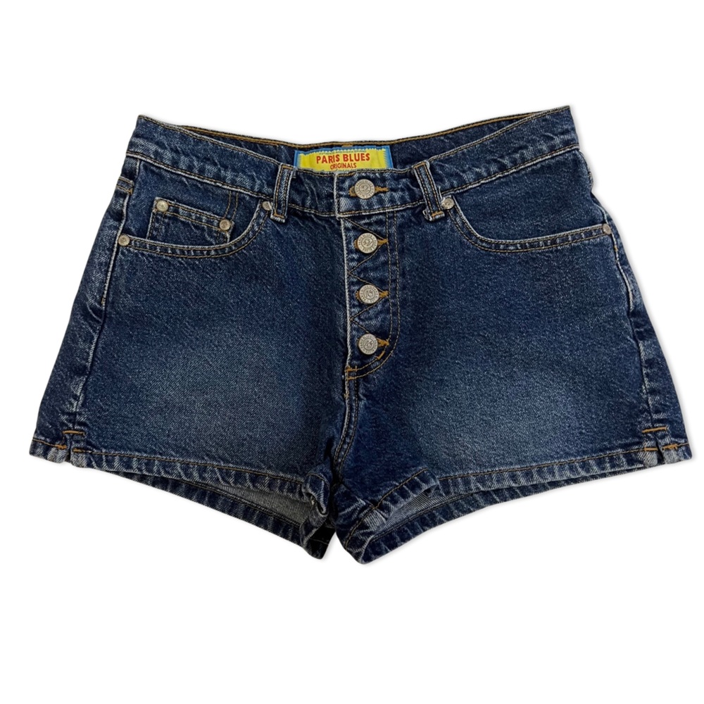 EUC VTG Paris Blues Fly Shorts 7